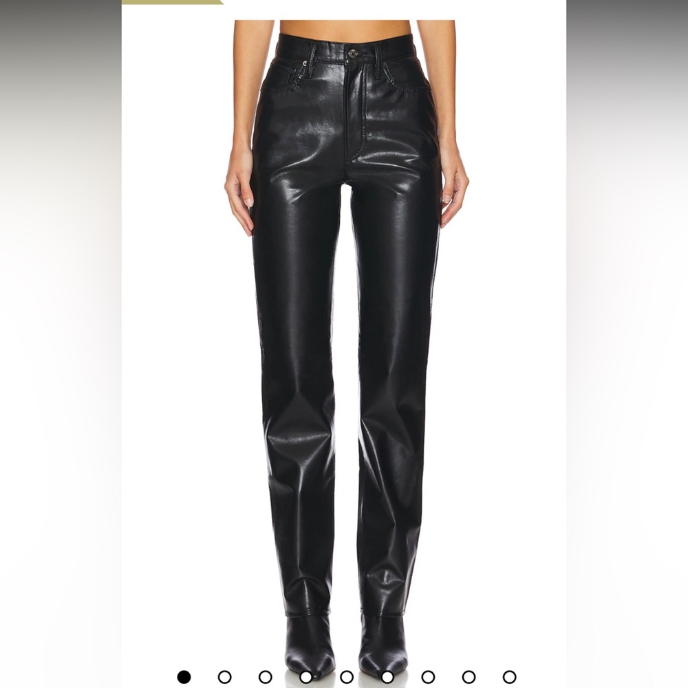 Agolde recycled leather pants